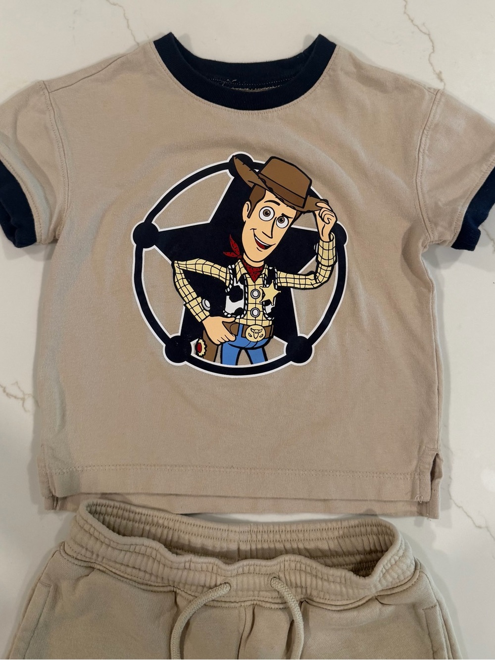 GAP TOY STORY SET with Navy Trim and Woody Graphic - Picture 3 of 6